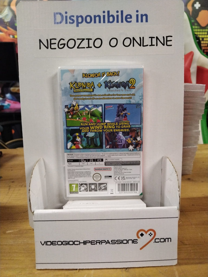 Klonoa Phantasy Reverie Series Nintendo Switch Edizione Europea (6693986009142)
