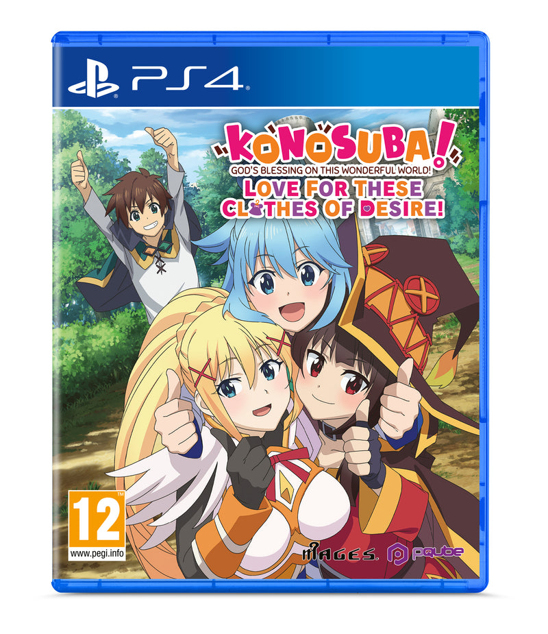 KONOSUBA - Gods blessing on this world! Love for these clothes of desire! Playstation 4 Edizione Europea [PRE-ORDINE] (8749990412624)