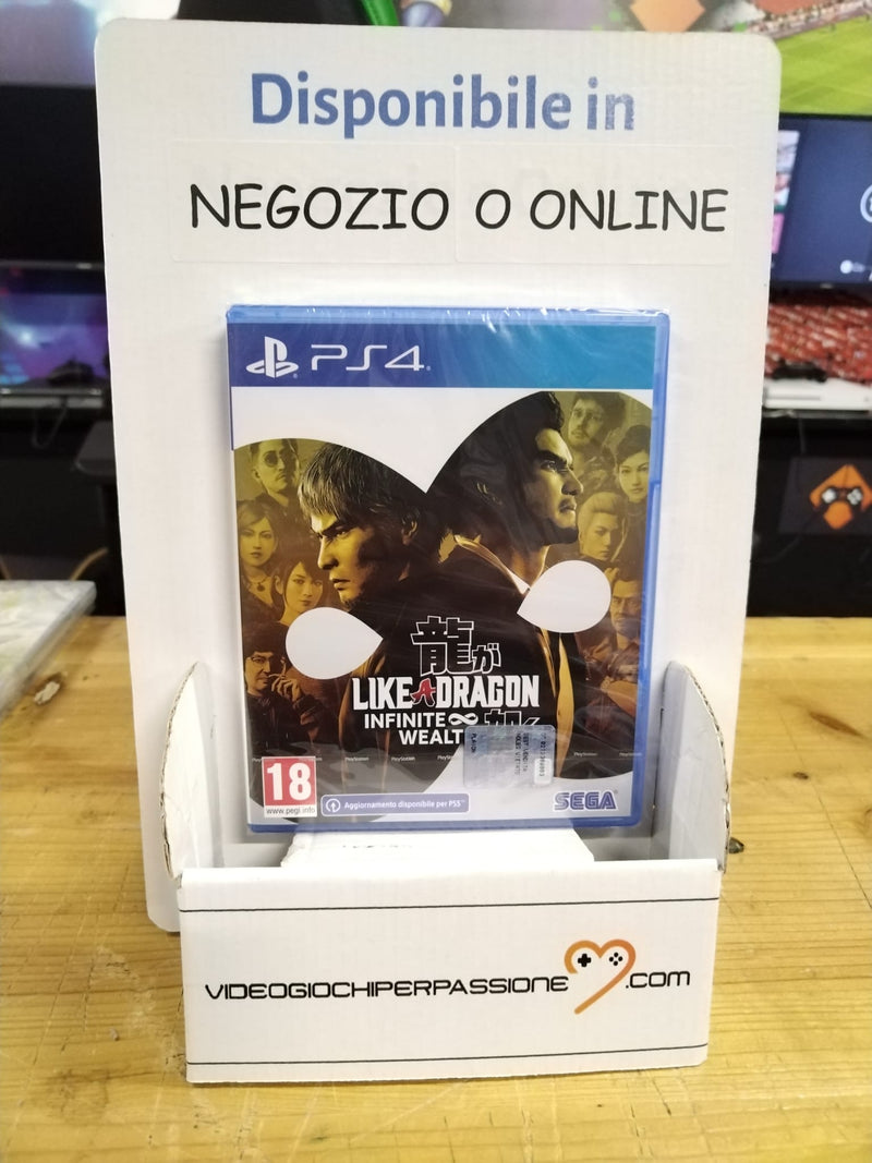 Like a Dragon Infinite Wealth Playstation 4 Edizione ITALIANA (8750571061584)