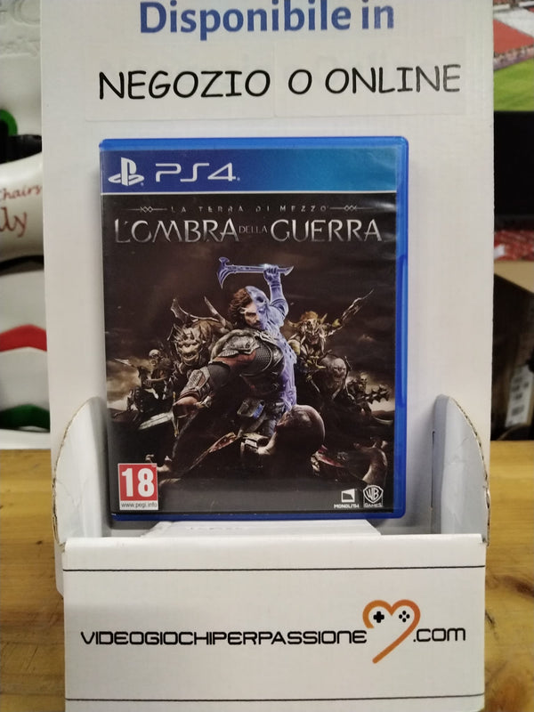 LA TERA DI MEZZO L'OMBRA DELLA GUERA PS4 (versione italiana)(usato) (4903272742966)