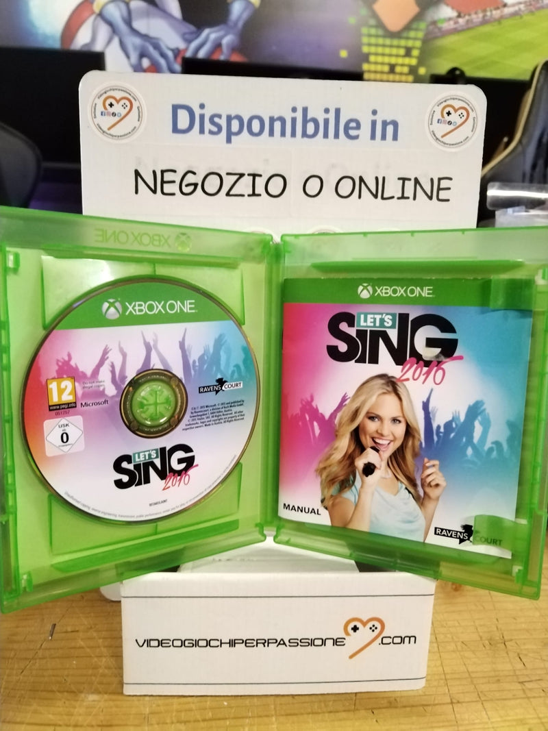 Let's Sing 2016 - Standard Edition - Xbox One - (usato garantito) (9698228732240)