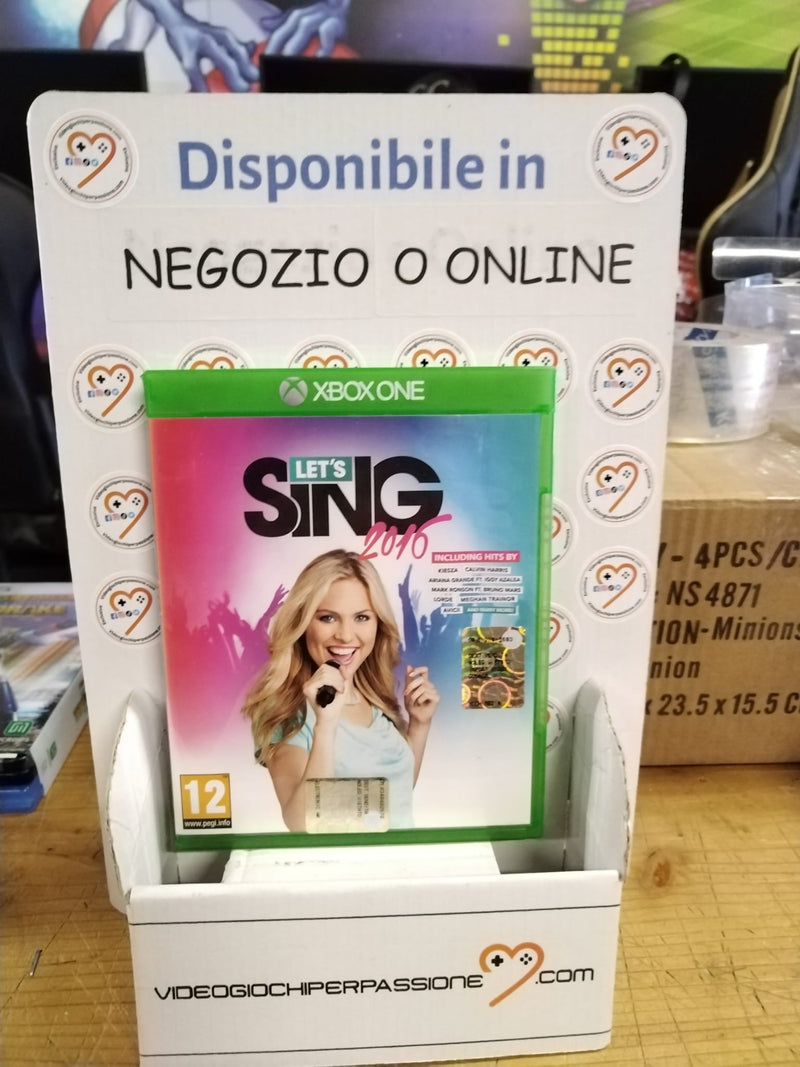 Let's Sing 2016 - Standard Edition - Xbox One - (usato garantito) (9698228732240)