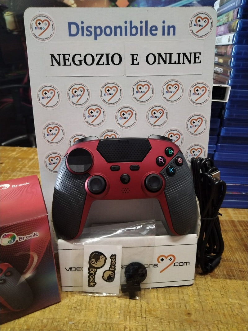 Controller -PS3-PS4-PC- switch - cablato -Brook- Mars (usato garantito) (10162541003088)