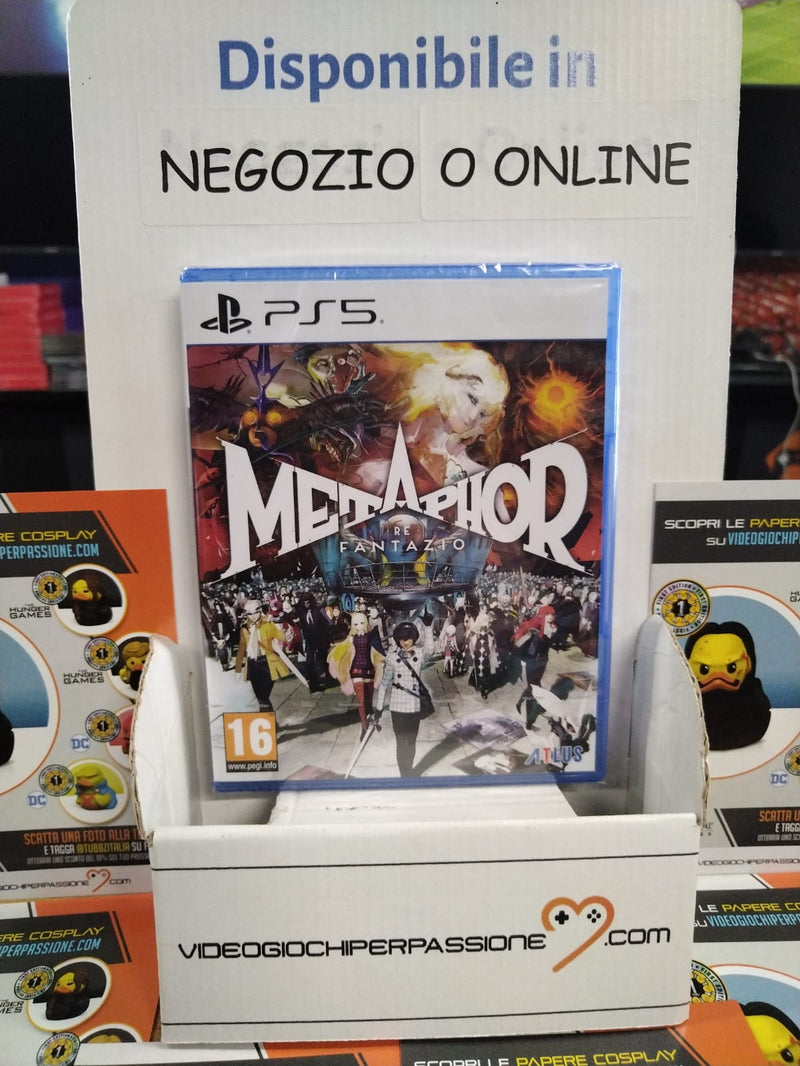 Metaphor ReFantazio Playstation 5 Edizione Europea (9239076798800)