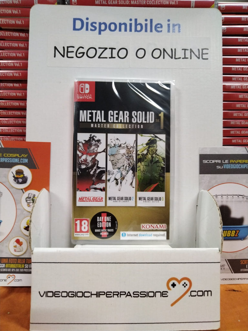 Metal Gear Solid : Master Collection Vol.1 Nintendo Switch Edizione Europea (8556728156496)