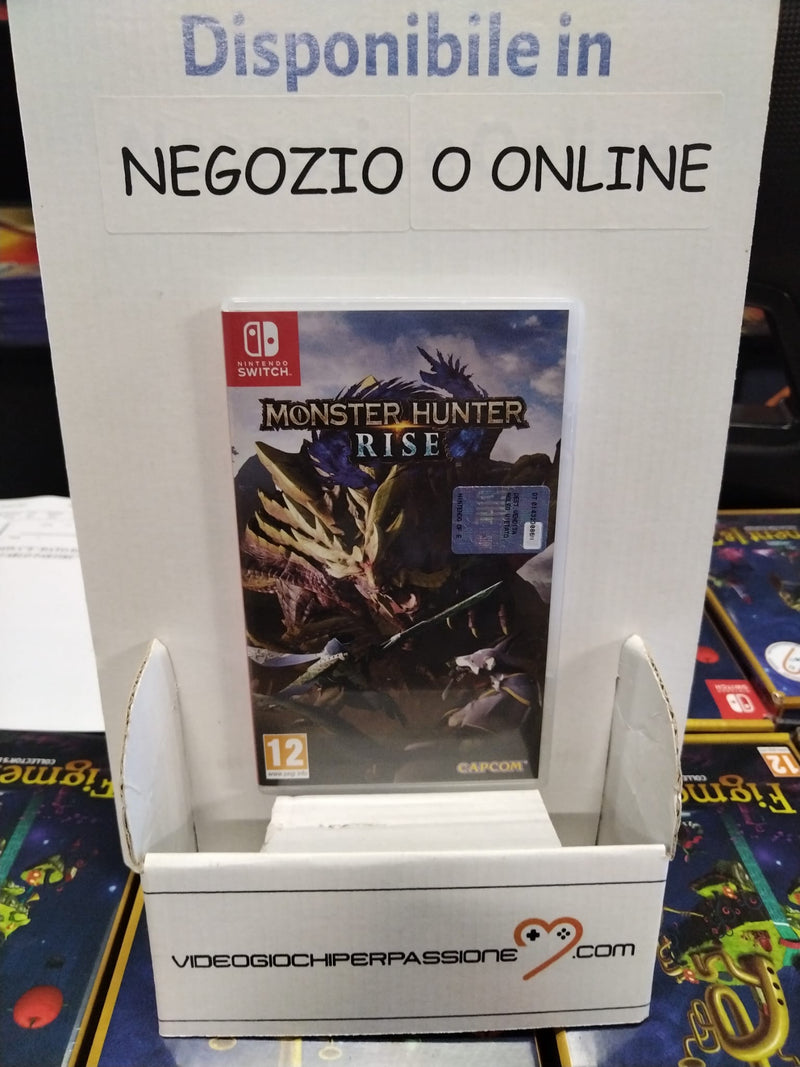 MONSTER HUNTER RISE NINTENDO SWITCH (usato garantito)(versione italiana) (6616192352310)