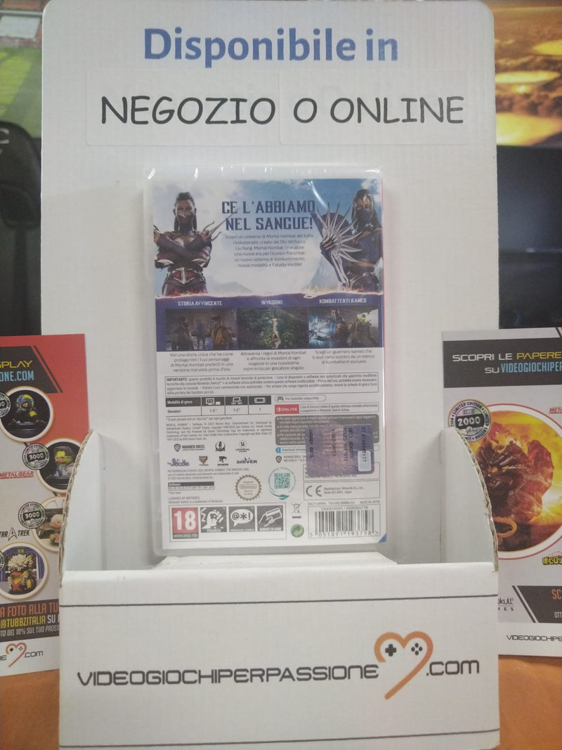 Mortal Kombat 1 Nintendo Switch Edizione ITALIANA (8546567225680)