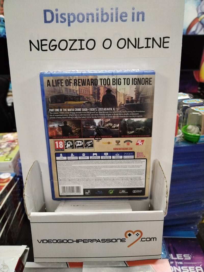 Mafia Definitive Edition Playstation 4 Edizione Europea [CON ITALIANO] (4655267348534)