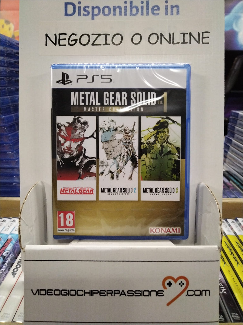 Metal Gear Solid : Master Collection Vol.1 Playstation 5 Edizione Europea (8568903401808)