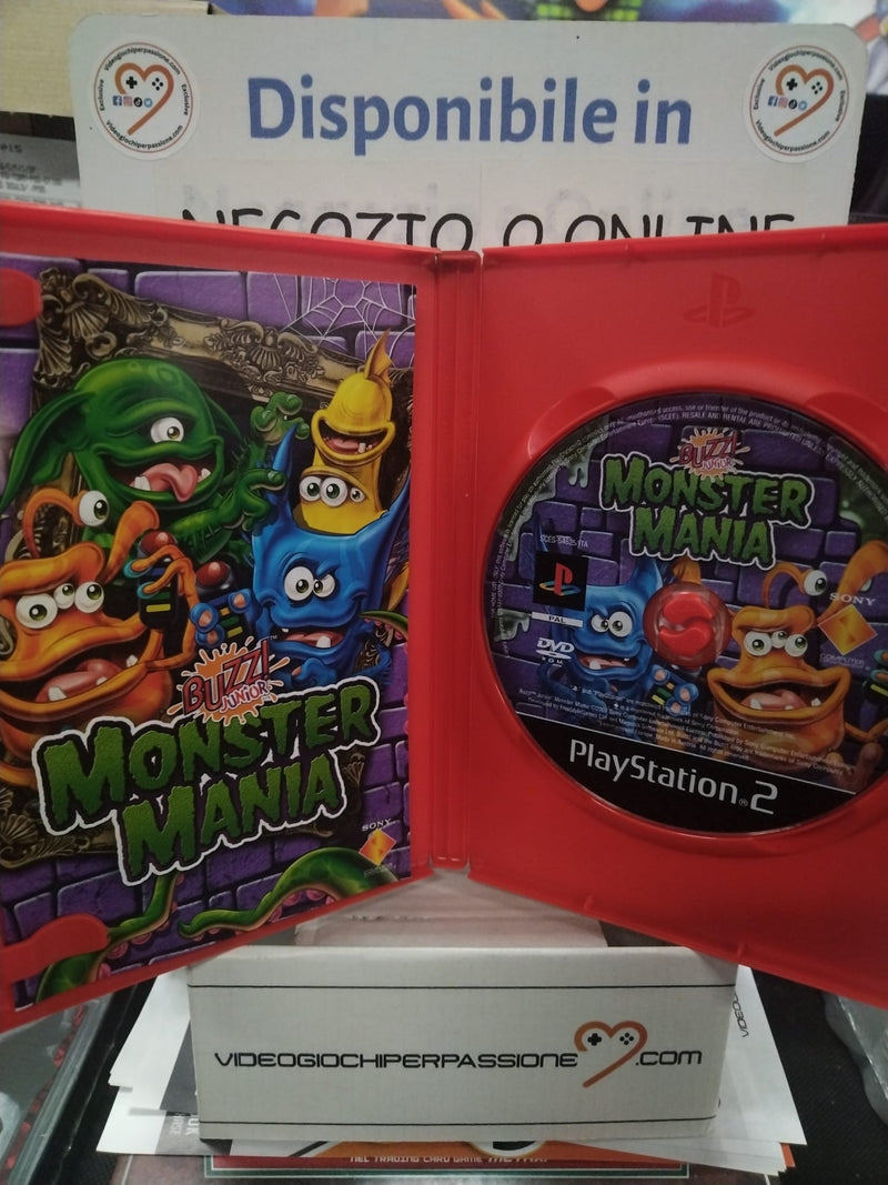 BUZZI JUNIOR MONSTER MANIA PS2 (usato garantito) (9697361920336)