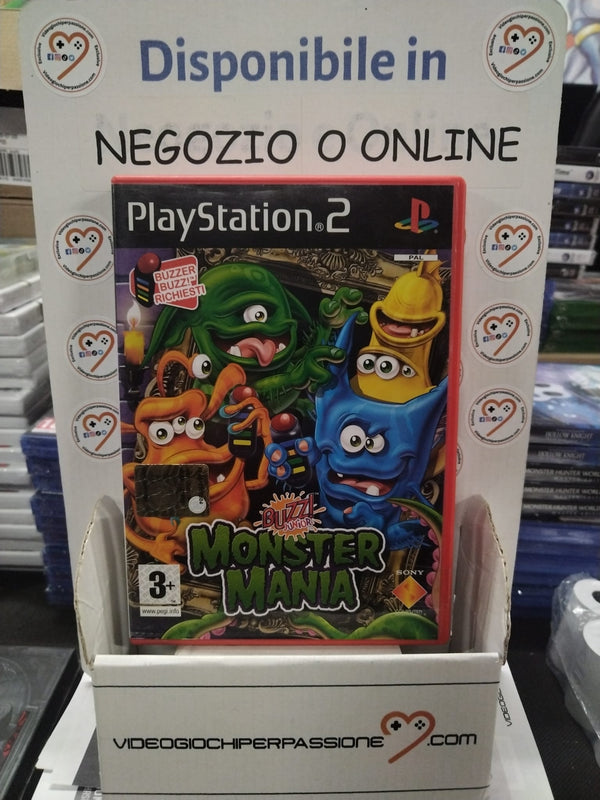 BUZZI JUNIOR MONSTER MANIA PS2 (usato garantito) (9697361920336)