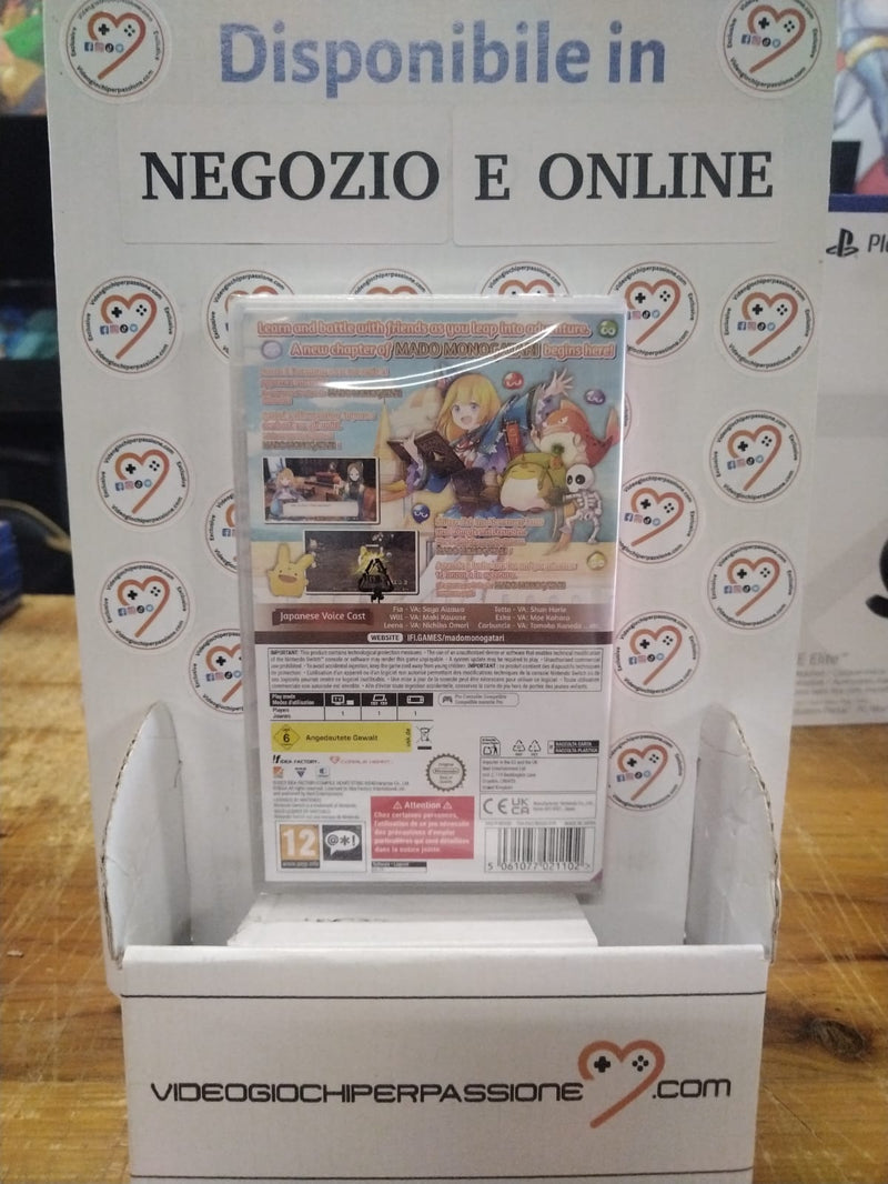 MADO MONOGATARI: Fia and the Wondrous Academy  Nintendo Switch (10257239245136)