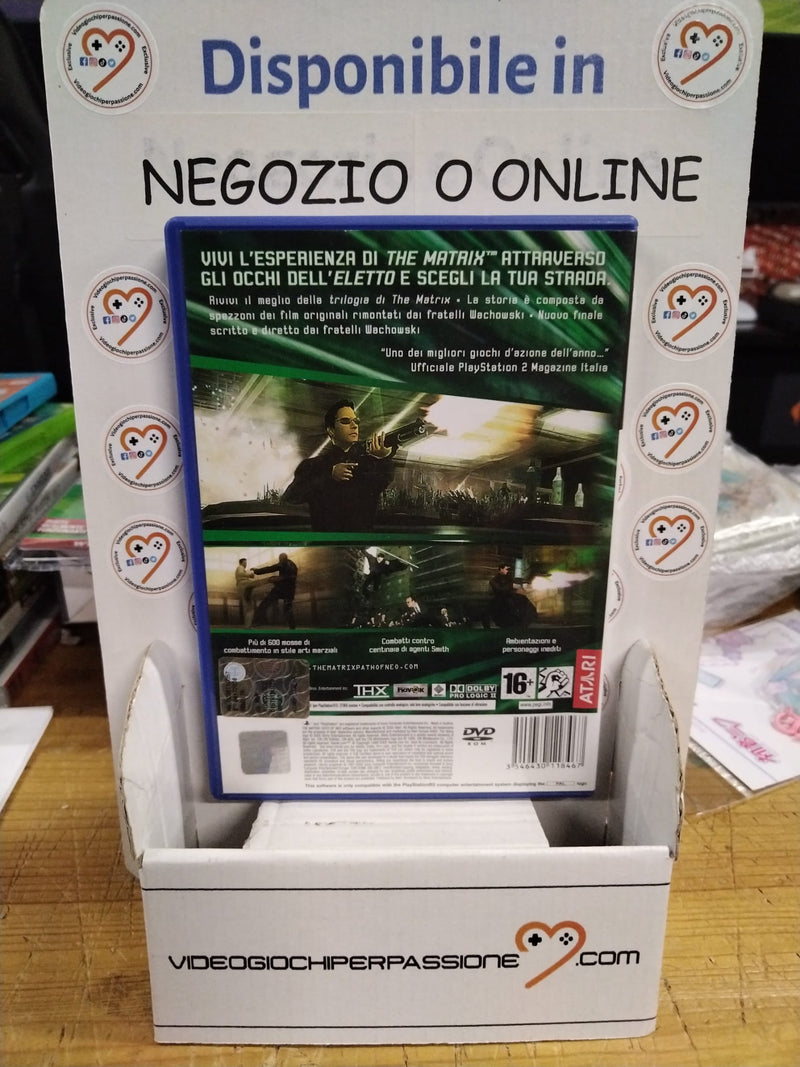 THE MATRIX PATH OF NEO PS2 (usato garantito)(ver. italiana) (9702906397008)