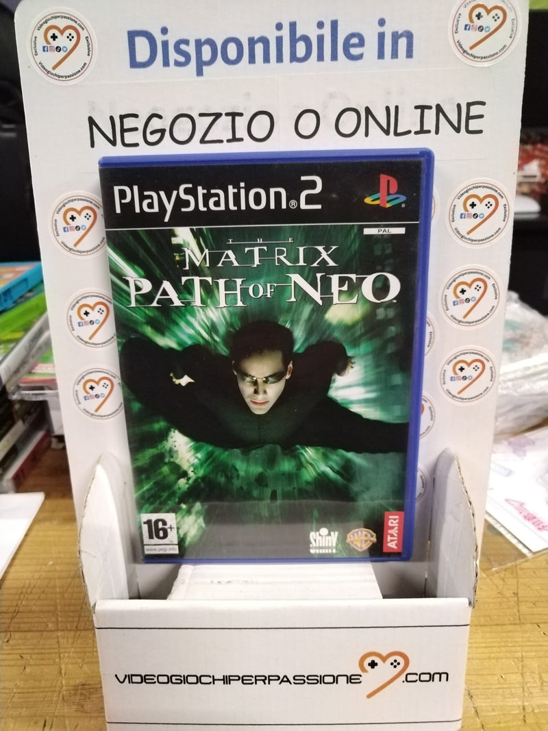 THE MATRIX PATH OF NEO PS2 (usato garantito)(ver. italiana) (9702906397008)