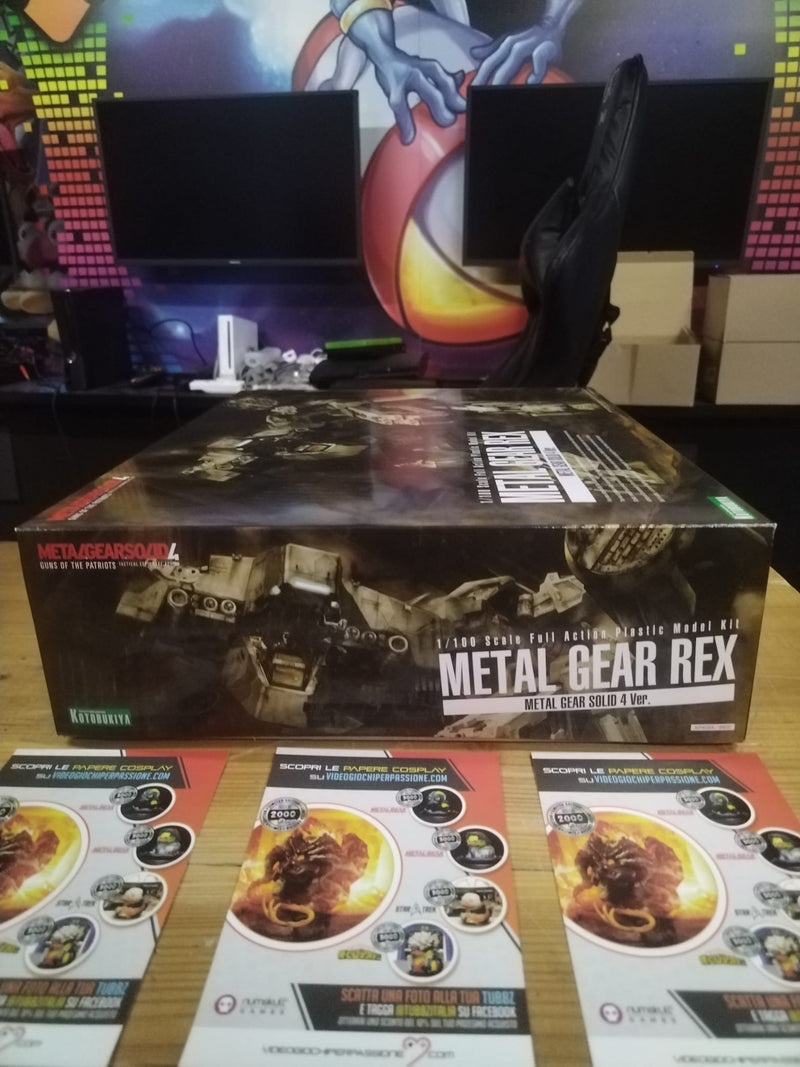 Metal Gear Solid 4 Plastic Model Kit 1/100 Metal Gear Rex MGS 4 Version 22 cm (8542168711504)