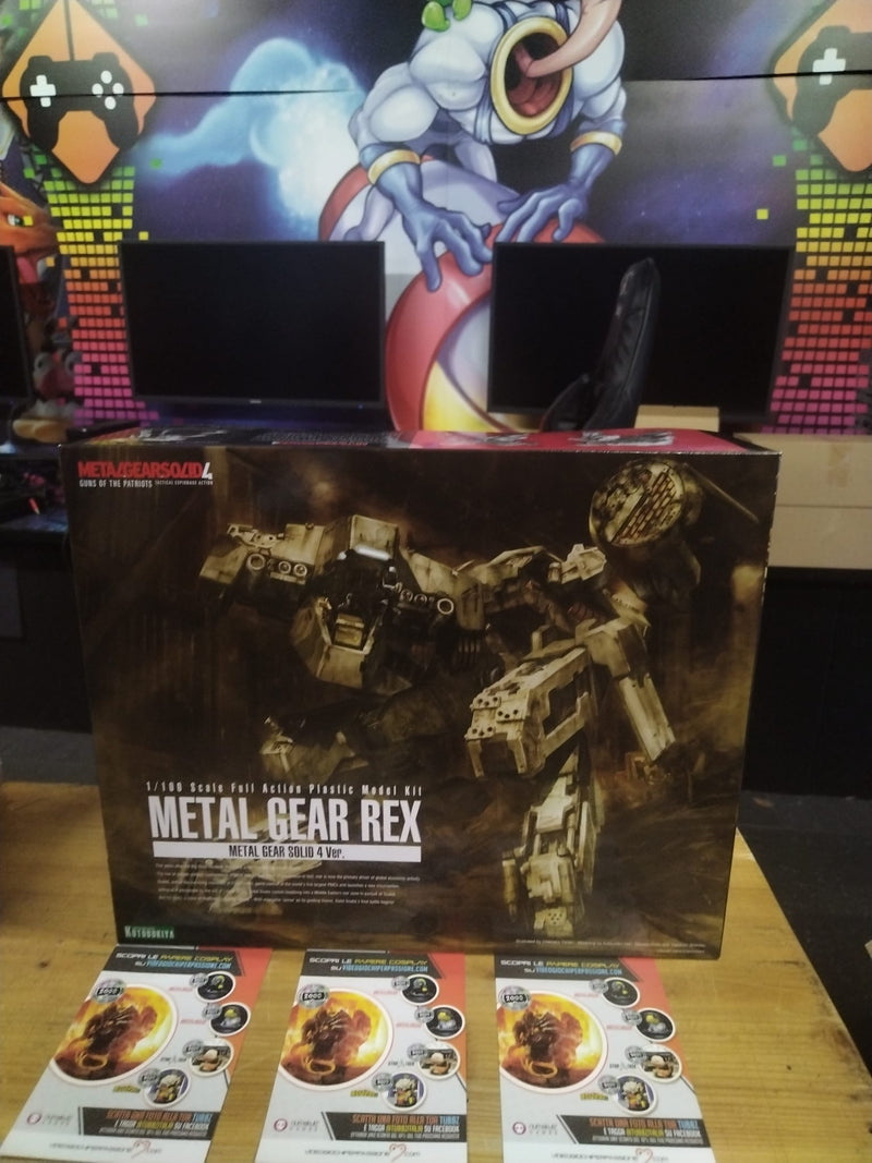 Metal Gear Solid 4 Plastic Model Kit 1/100 Metal Gear Rex MGS 4 Version 22 cm (8542168711504)