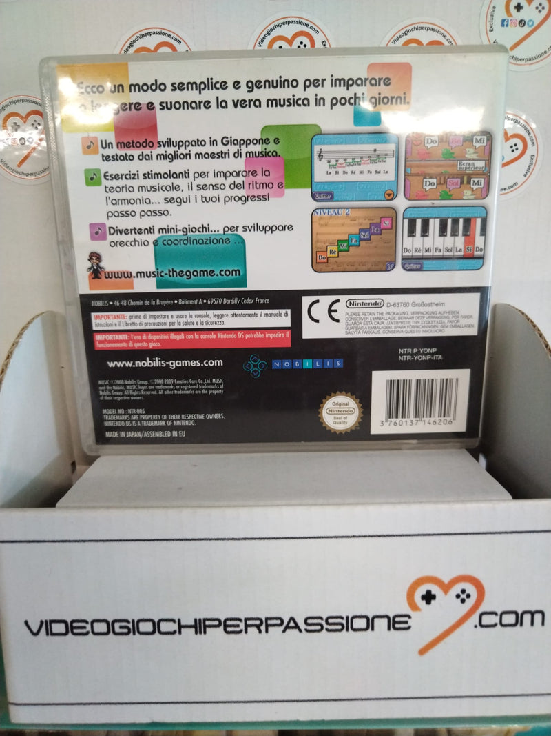 Music - musica per tutti - NINTENDO DS (usato garantito)(versione italiana) (10133545517392)