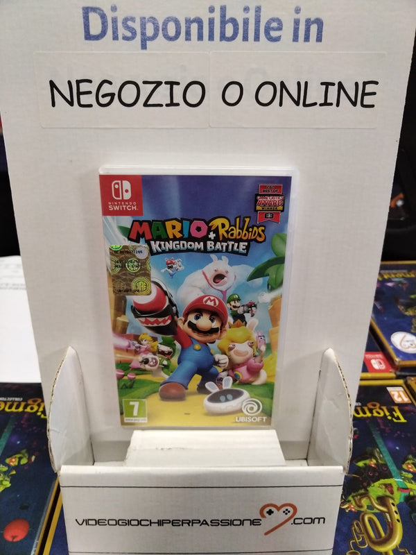 Mario + Rabbids Kingdom Battle  - Nintendo Switch (versione italiana)(usato)(garantito) (9263425749328)
