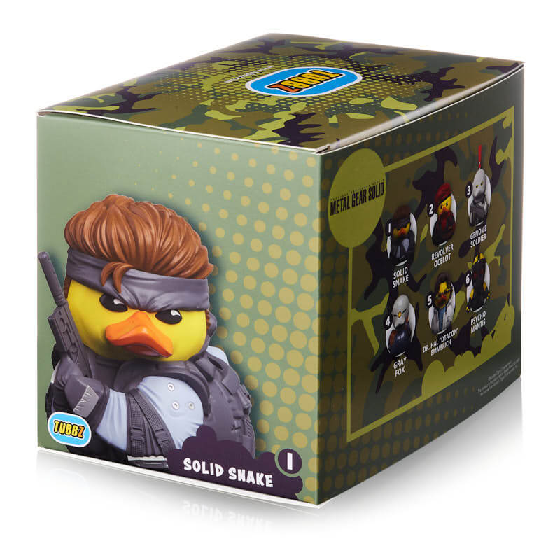 Official Metal Gear Solid Solid Snake TUBBZ (Boxed Edition) [PRE-ORDER] (8604748906832)