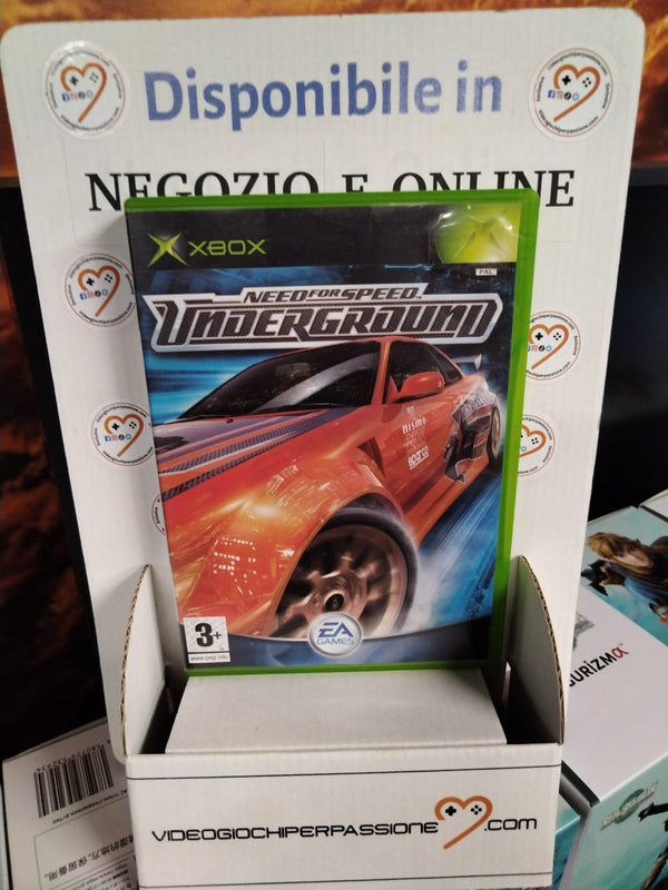 Need For Speed Underground XBOX (usato garantito)(versione italiana) (10137331794256)