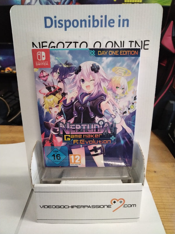 Neptunia Game Maker R:Evolution - Day One Edition NINTENDO SWITCH (9537653834064)