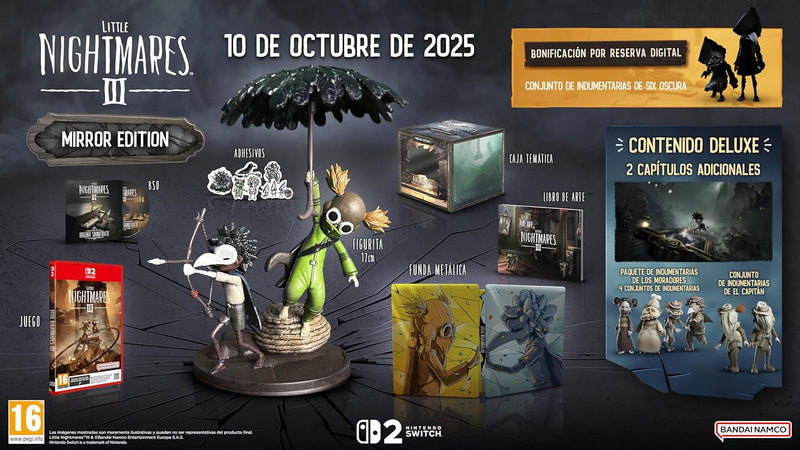 Little Nightmares 3 - Mirror Edition - Nintendo Switch 2 Versione Europea