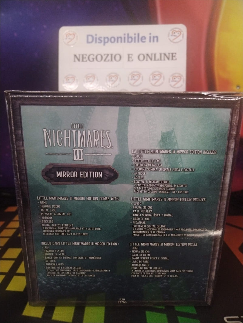 Little Nightmares III  Mirror Edition  Xbox Series X - Xbox One Versione Europea