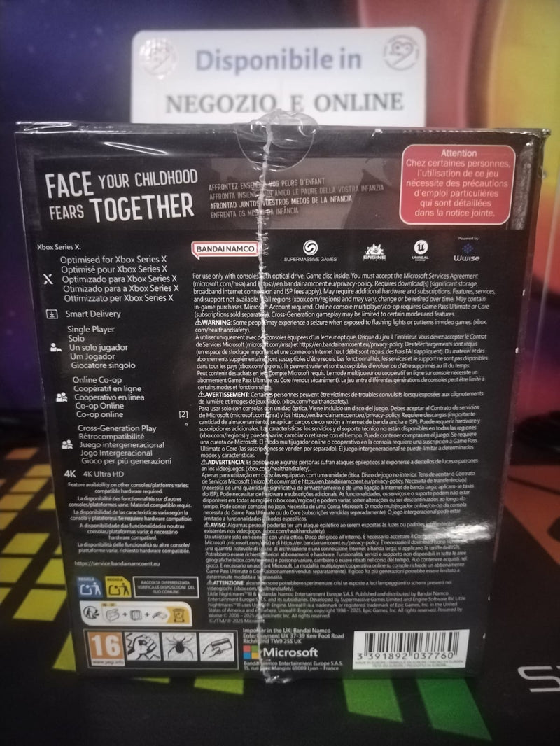 Little Nightmares III  Mirror Edition  Xbox Series X - Xbox One Versione Europea