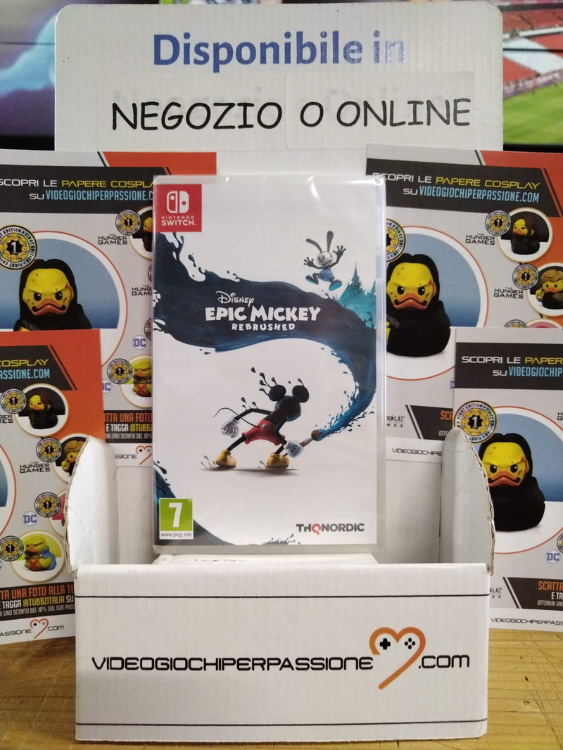 Disney Epic Mickey: Rebrushed Nintendo Switch Edizione Europea (9302838018384)