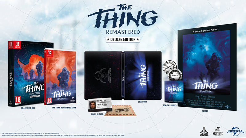 The Thing: Remastered Deluxe Edition Nintendo Switch Edizione Europea [Pre-Ordine] (9780399309136)