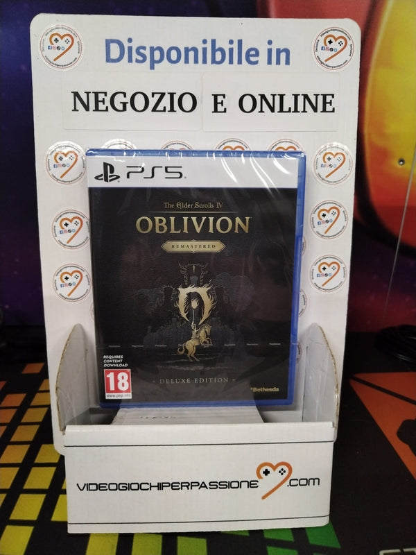 The Elder Scrolls IV: Oblivion Remastered   Deluxe Edition   PlayStation 5 Edizione Europea (Edizione Fisica) (10286509228368)