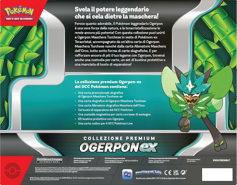 Pokemon Collezione Premium Ogerpon EX [PRE-ORDER] (9574628852048)