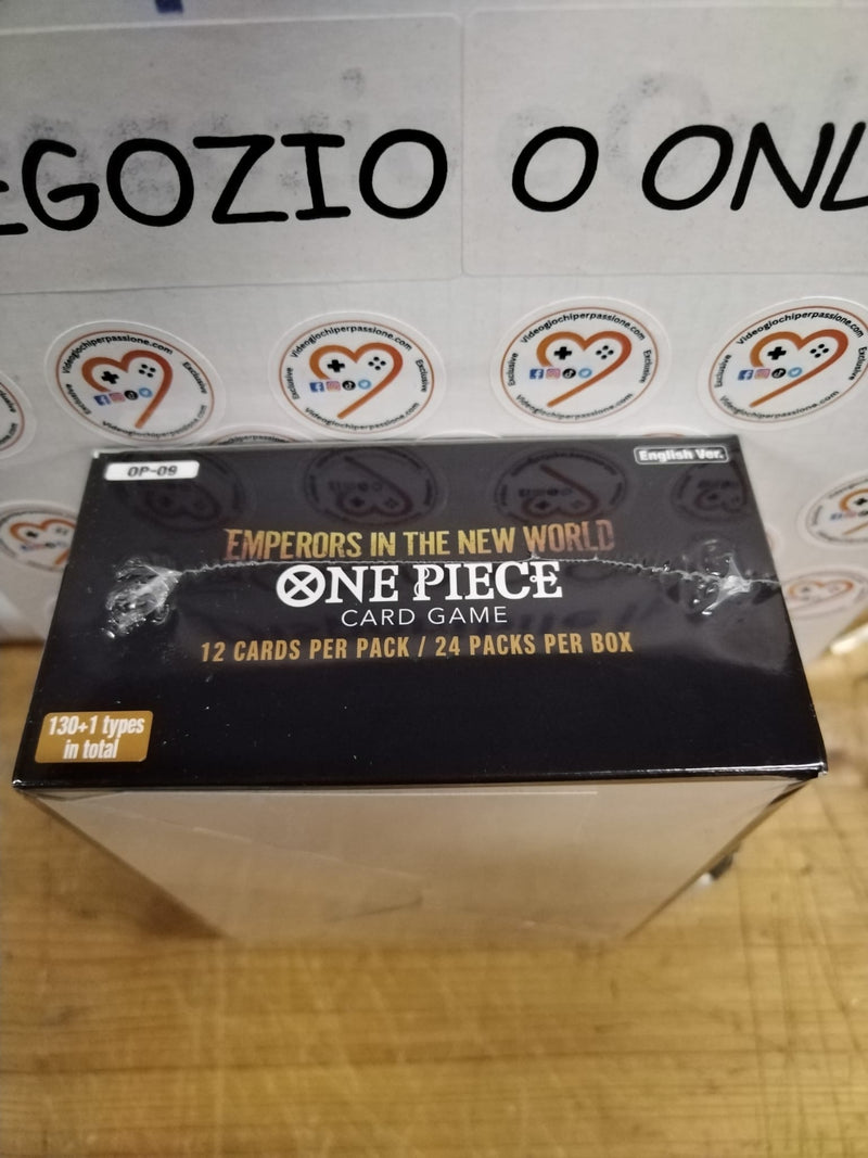 One Piece OP-09  Box da 24 Buste di carte in lingua Inglese (9686175318352)