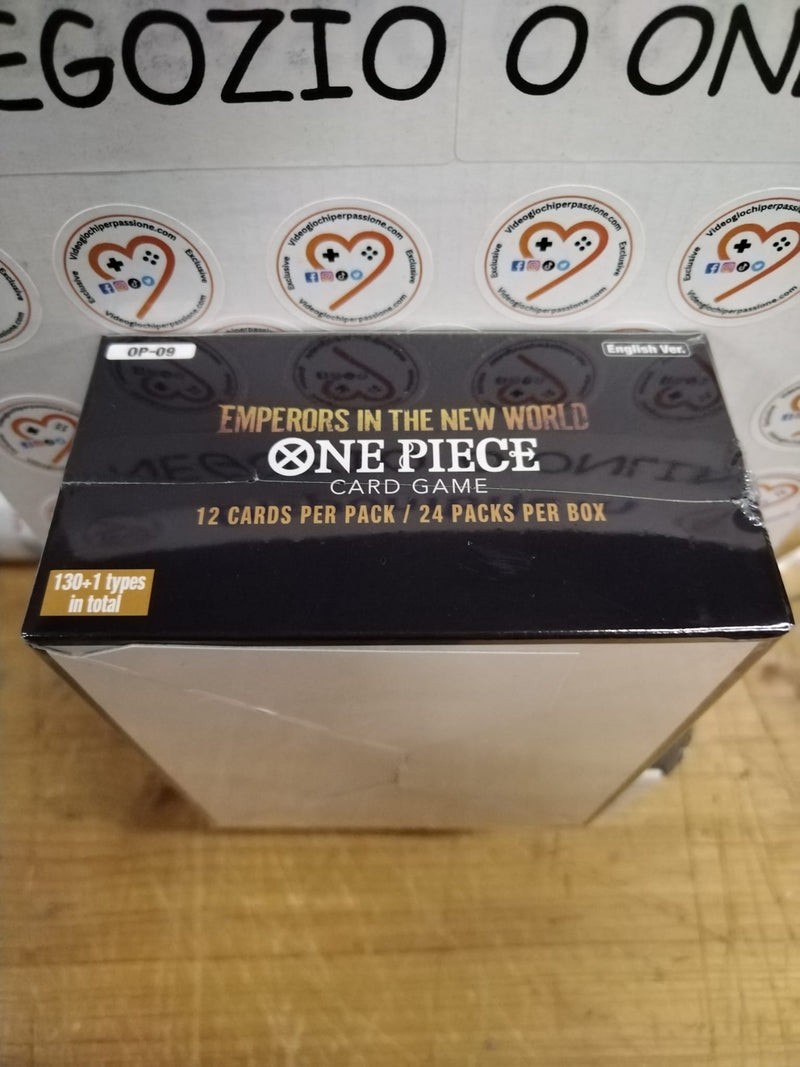 One Piece OP-09  Box da 24 Buste di carte in lingua Inglese (9686175318352)