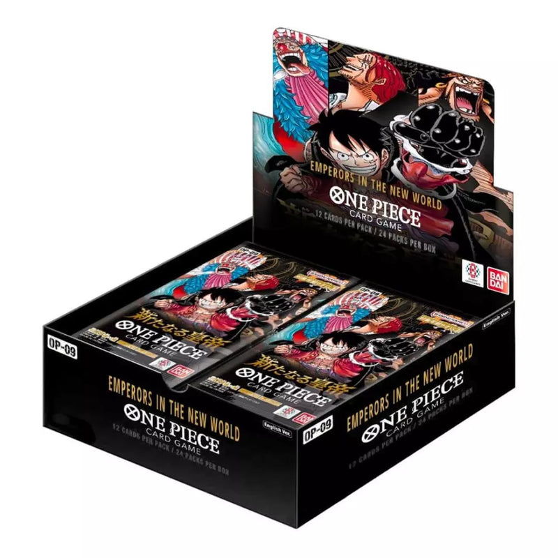 One Piece OP-09  Box da 24 Buste di carte in lingua Inglese (9686175318352)