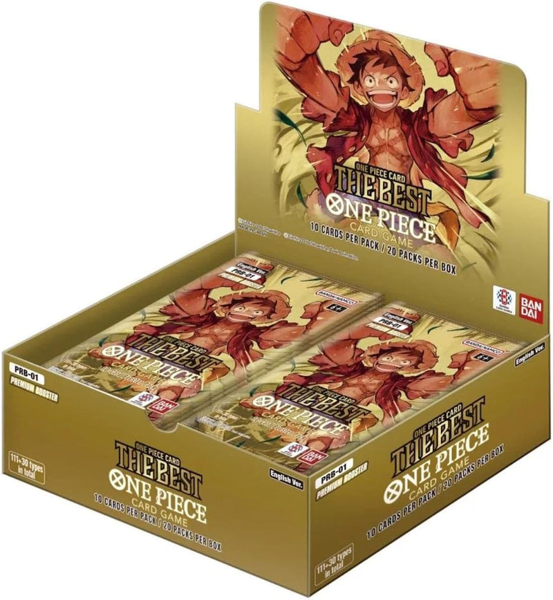 One Piece Card Game The Best PRB-01 Booster Box 20 Buste ENGLISH VER. (9686214082896)