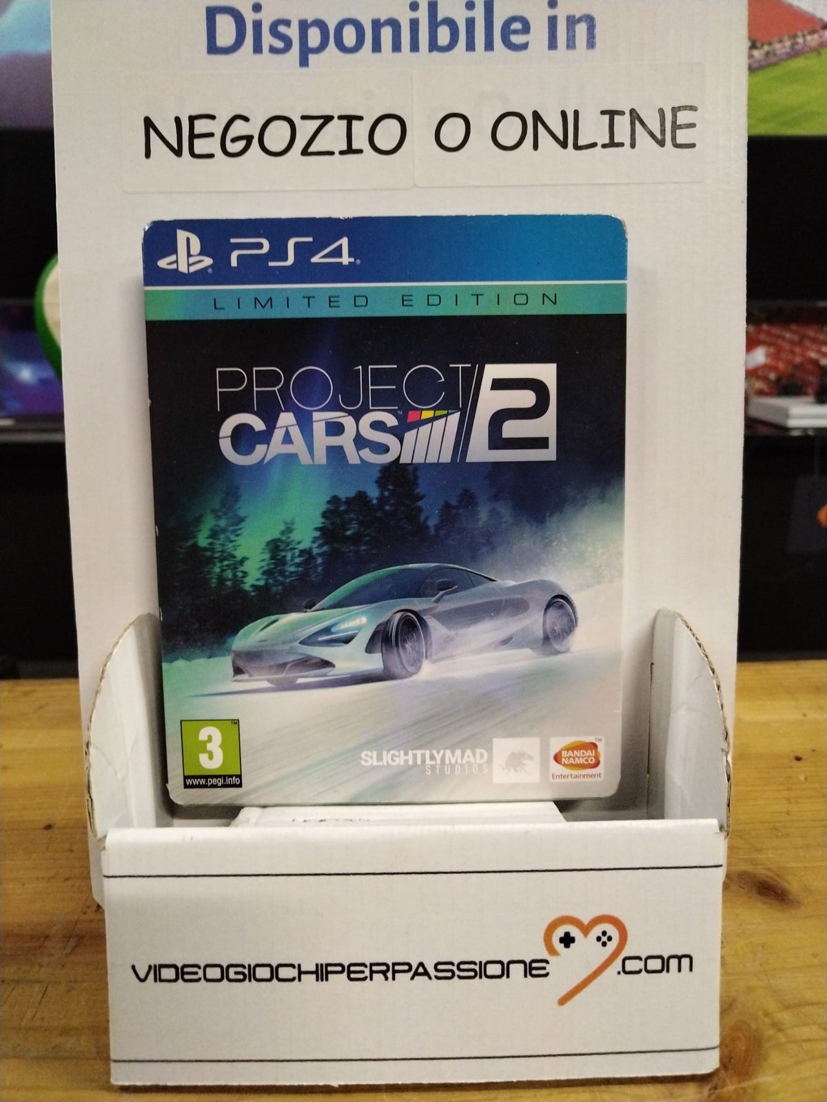 PROJECT CARS LIMITED EDITION PS4 (usato garantito)(versione