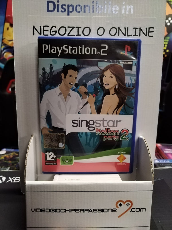 Copia del SING STAR ITALIAN PARTY PS2 (usato)versione italiana (8547710665040)