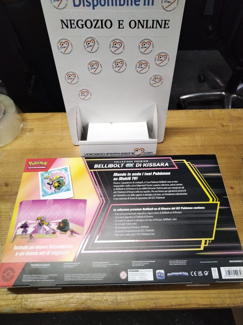Pokemon Bellibolt-Ex di Kissara - Collezione Premium - Italiano- (10128816177488)