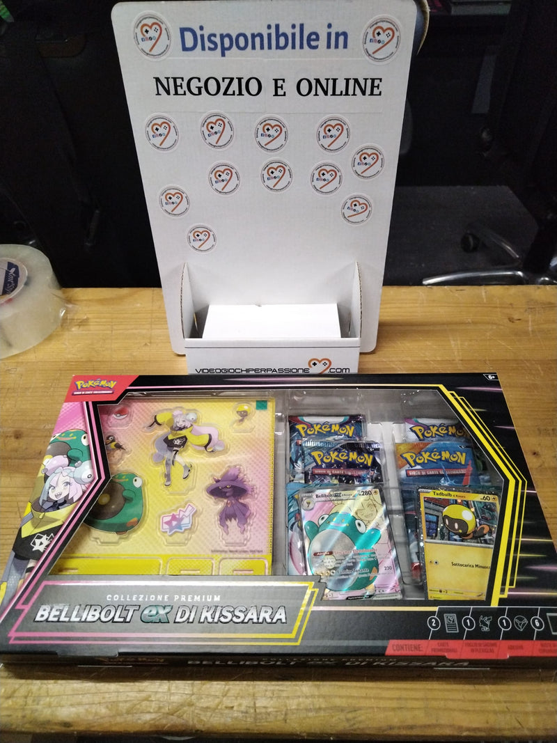 Pokemon Bellibolt-Ex di Kissara - Collezione Premium - Italiano- (10128816177488)