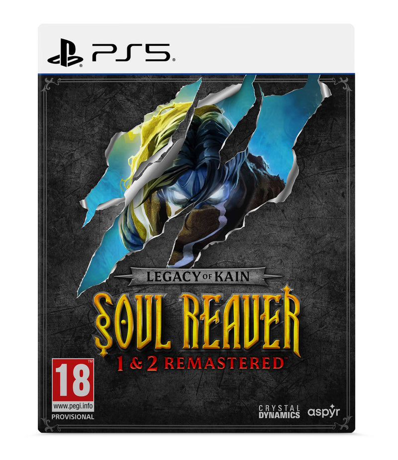 Legacy of Kain Soul Reaver 1 e 2 Remastered Playstation 5 Deluxe Edition Edizione Europea [Pre-Order] (9763665674576)