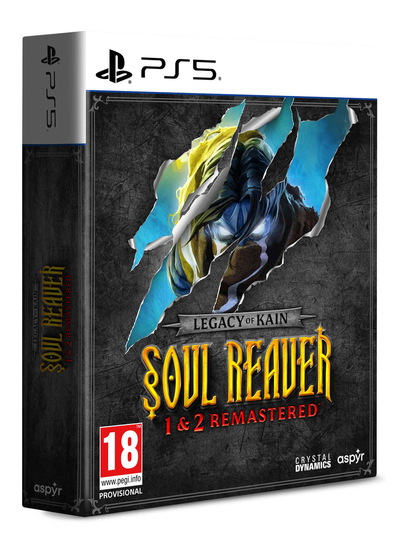 Legacy of Kain Soul Reaver 1 e 2 Remastered Playstation 5 Deluxe Edition Edizione Europea [Pre-Order] (9763665674576)