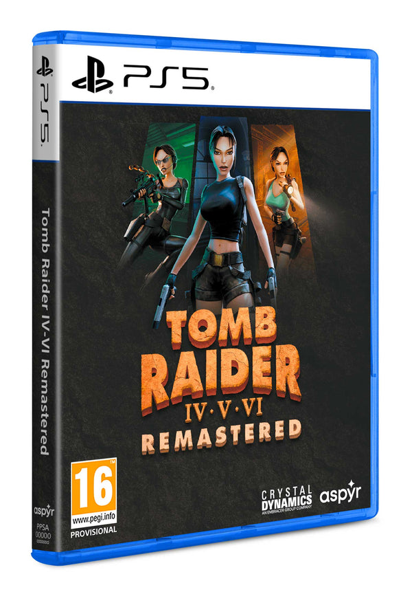 Tomb Raider 4-6 Remastered Starring Lara Croft Playstation 5 Edizione Europea [Pre-ordine] (10098337743184) (10098338365776)