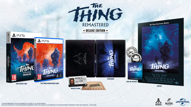 The Thing: Remastered Deluxe Edition Playstation 5 Edizione Europea [Pre-Ordine] (9780384137552) (9780399309136)