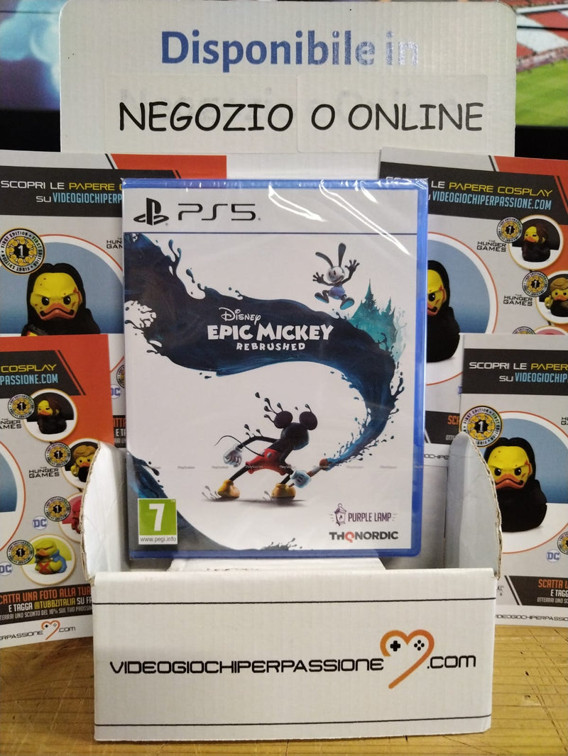 Disney Epic Mickey: Rebrushed Playstation 5 Edizione Europea (9297985044816)