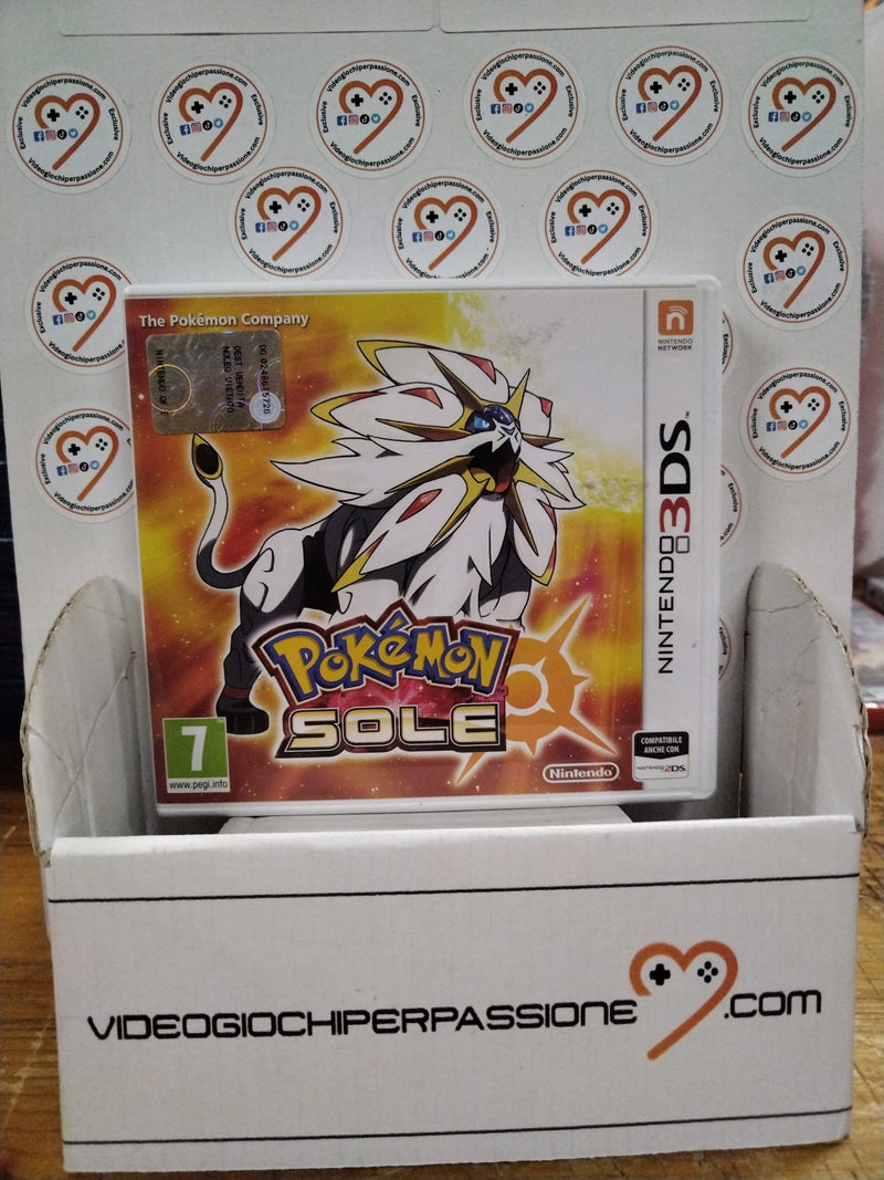 POKEMON SOLE NINTENDO 3DS (versione italiana) (usato garantito)