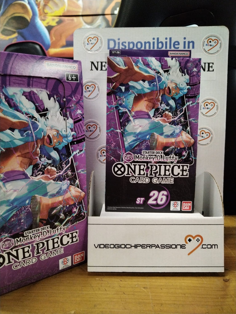 One Piece Card Game - STARTER DECK -PURPLE/BLACK Monkey.D.Luffy- [ST-26] -eng (10126715388240)