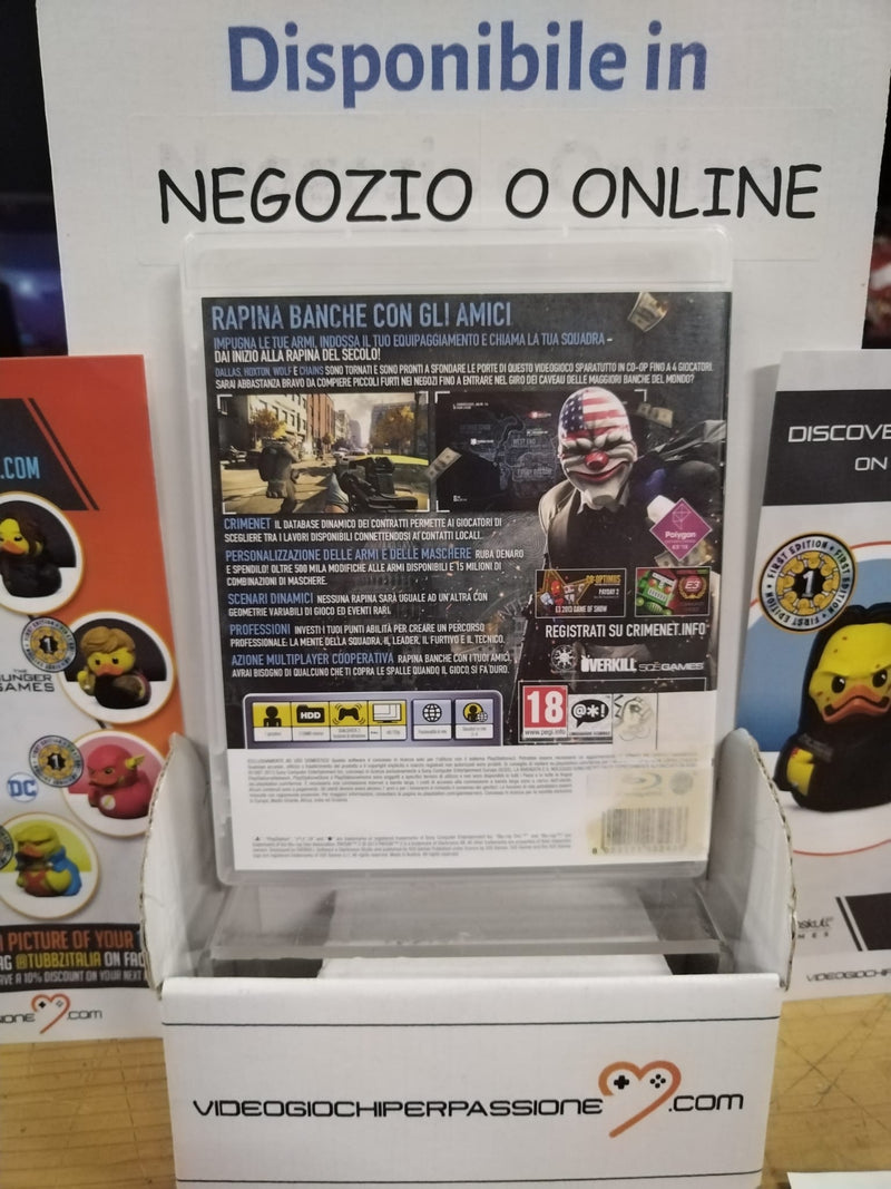 PAYDAY 2 PS3 (usato garantito)(versione ita.) (9541862654288)