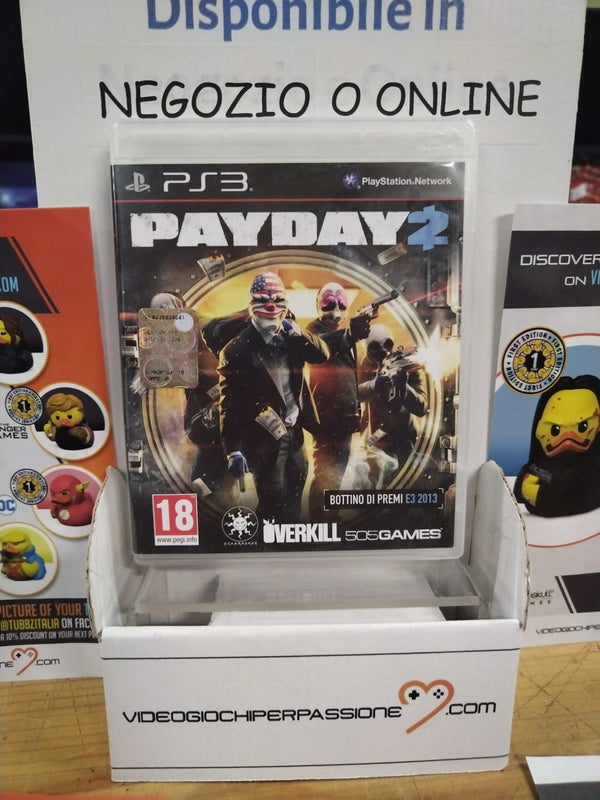 PAYDAY 2 PS3 (usato garantito)(versione ita.) (9541862654288)