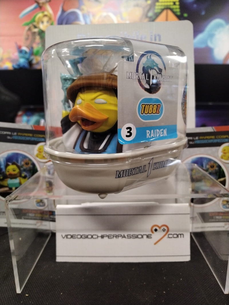 Official Mortal Kombat Raiden TUBBZ Cosplaying Duck Collectable (8709518983504)